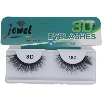 مژه مصنوعی سه بعدی jewel (جول) مدل 182