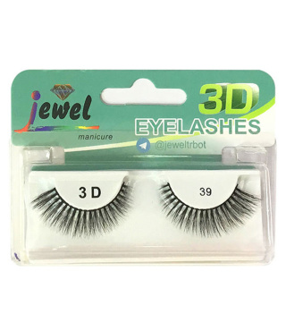 مژه مصنوعی سه بعدی jewel (جول) مدل 39