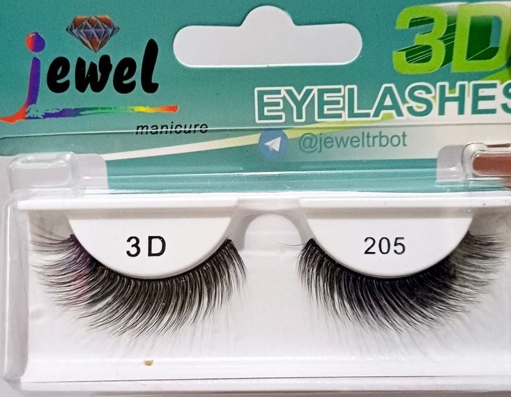 مژه مصنوعی سه بعدی jewel (جول) مدل 205