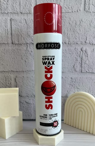 اسپری حالت دهنده مو مورفوس مدل shock wax حجم 300 میل
