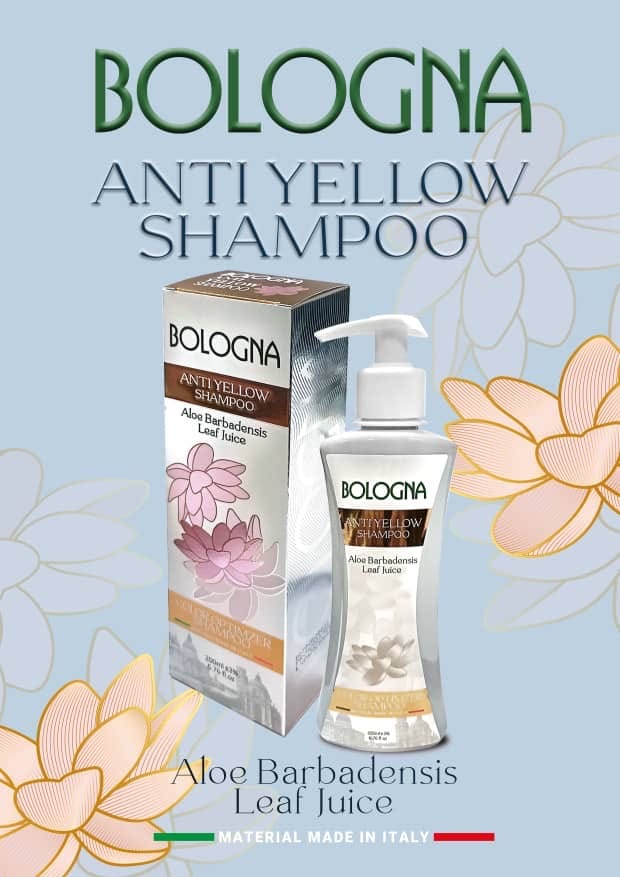 شامپو ضد زردی بلونیا حجم 200 میلی لیتر