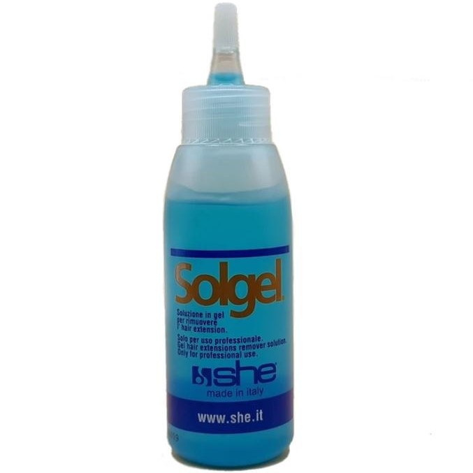 محلول ریمور ژلی اکستنشن مو شی مدل Solgel حجم 100 میلی لیتر